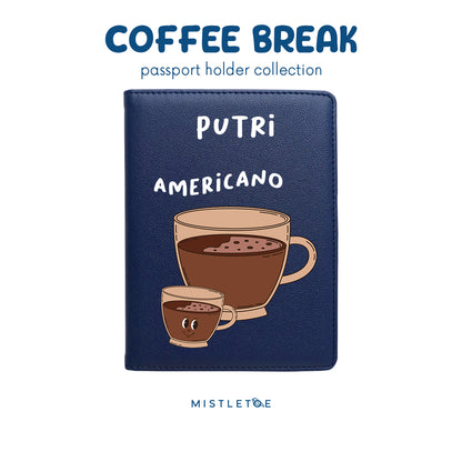 Team Americano - Passport Holder - Navy Blue