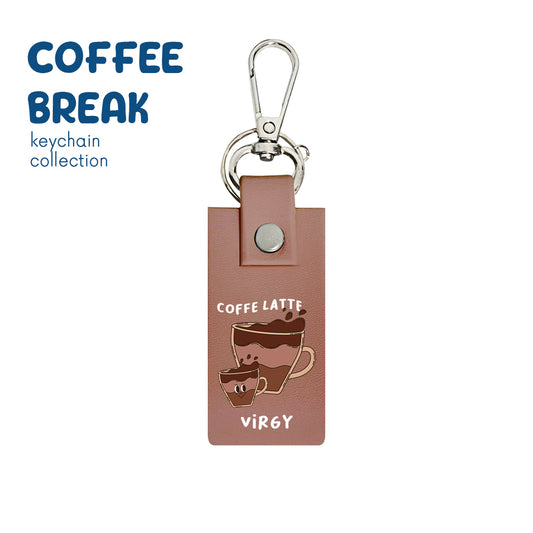Team Coffee Latte - Keychain - Blossom Pink