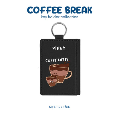 Team Coffee Latte - Key Holder - Charcoal Black