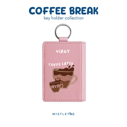 Team Coffee Latte - Key Holder - Blossom Pink