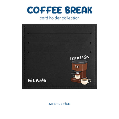 Team Espresso - Card Holder - Charcoal Black