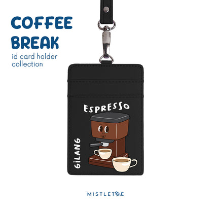 Team Espresso - ID Card Holder - Charcoal Black