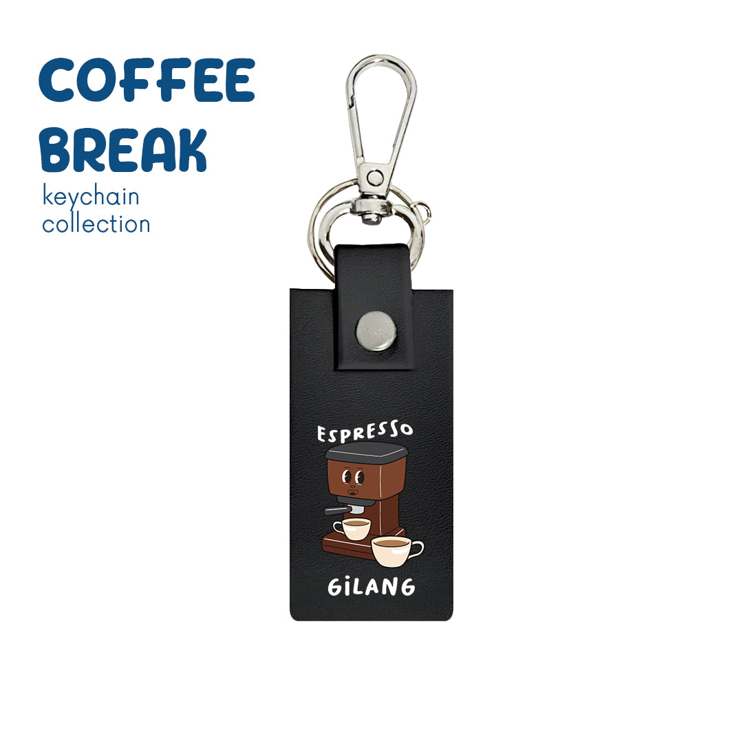 Team Espresso - Keychain - Charcoal Black