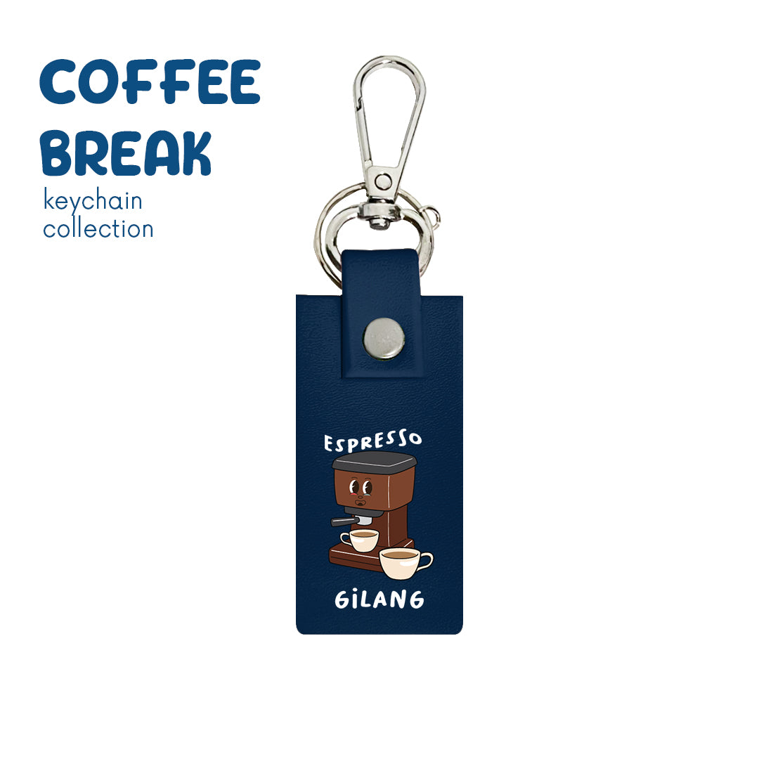 Team Espresso - Keychain - Navy Blue