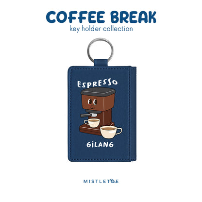 Team Espresso - Key Holder - Navy Blue