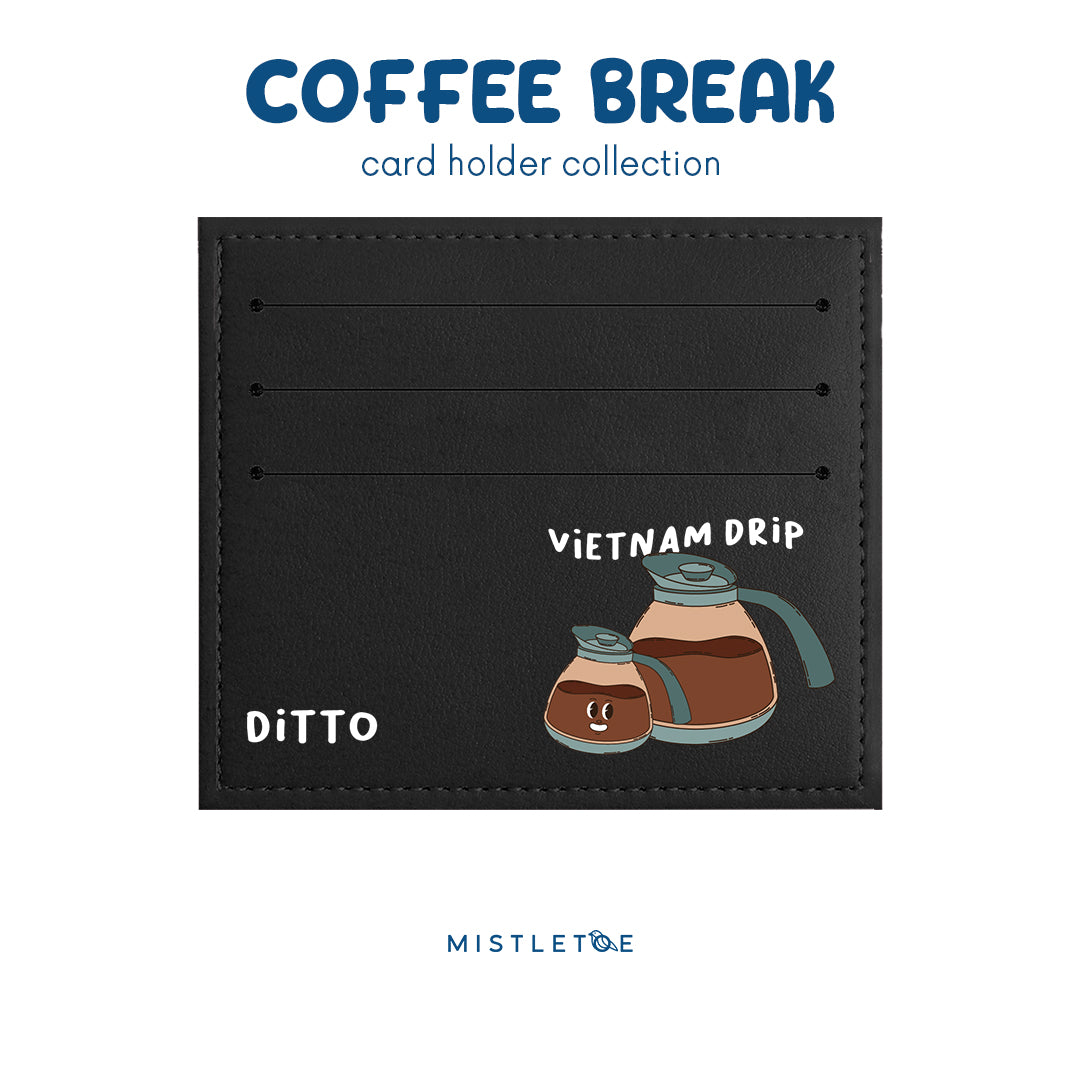 Team Vietnam Drip - Card Holder - Charcoal Black