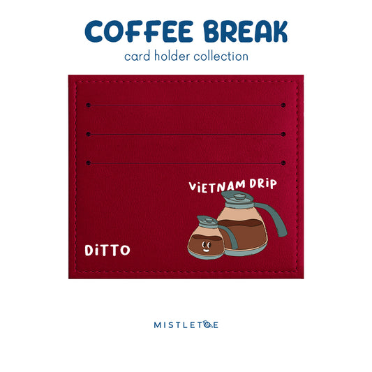 Team Vietnam Drip - Card Holder - Cherry Red