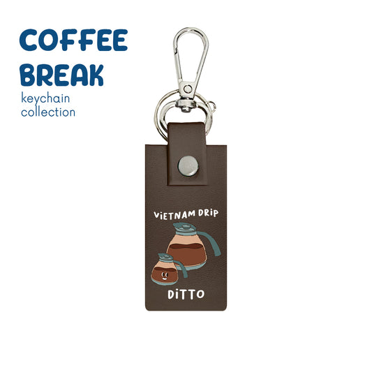 Team Vietnam Drip - Keychain - Mocha Brown