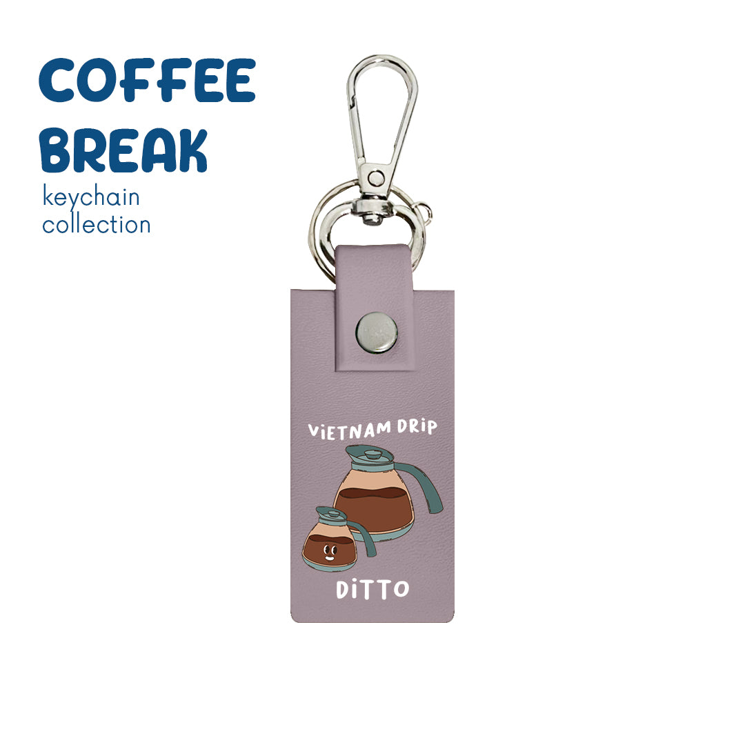 Team Vietnam Drip - Keychain - Dusty Lavender