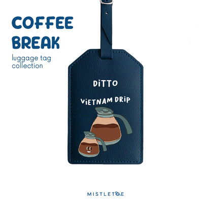 Team Vietnam Drip - Luggage Tag - Navy Blue