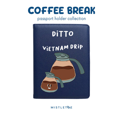 Team Vietnam Drip - Passport Holder - Navy Blue
