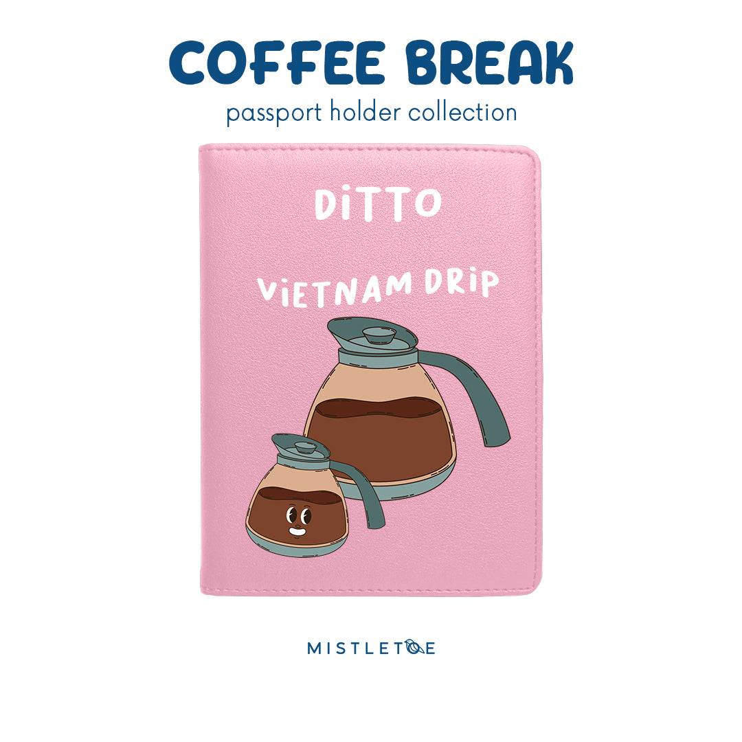 Team Vietnam Drip - Passport Holder - Blossom Pink