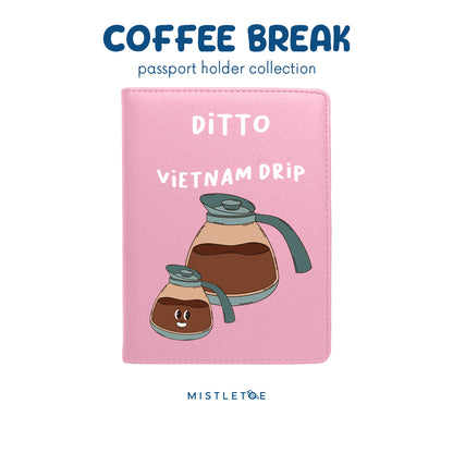 Team Vietnam Drip - Passport Holder - Blossom Pink
