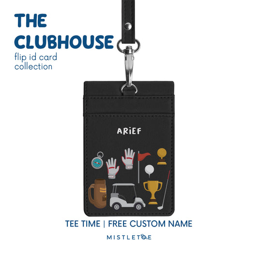 Tee Time - Flip ID Card | Lanyard
