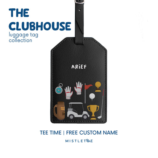 Tee Time - Luggage Tag