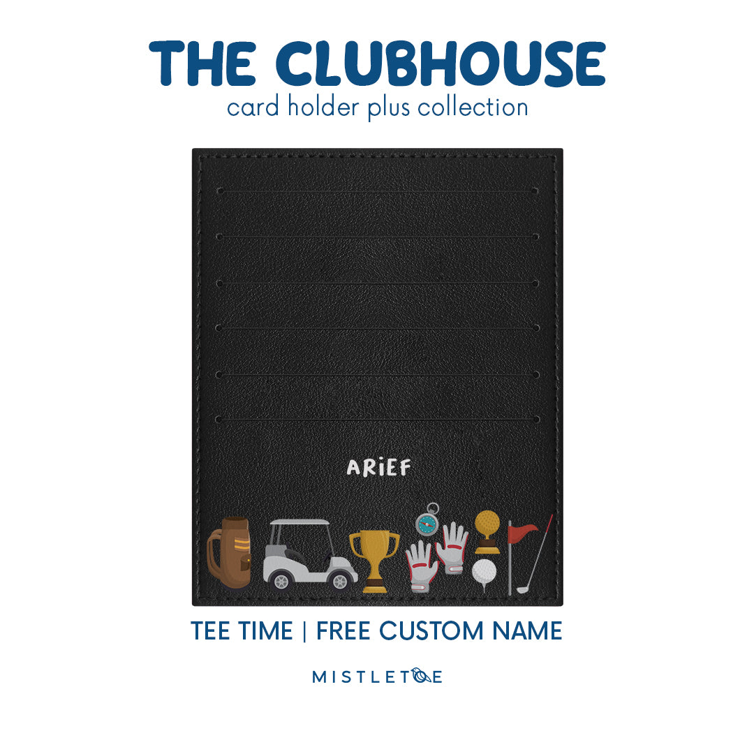 Tee Time - Card Holder Plus