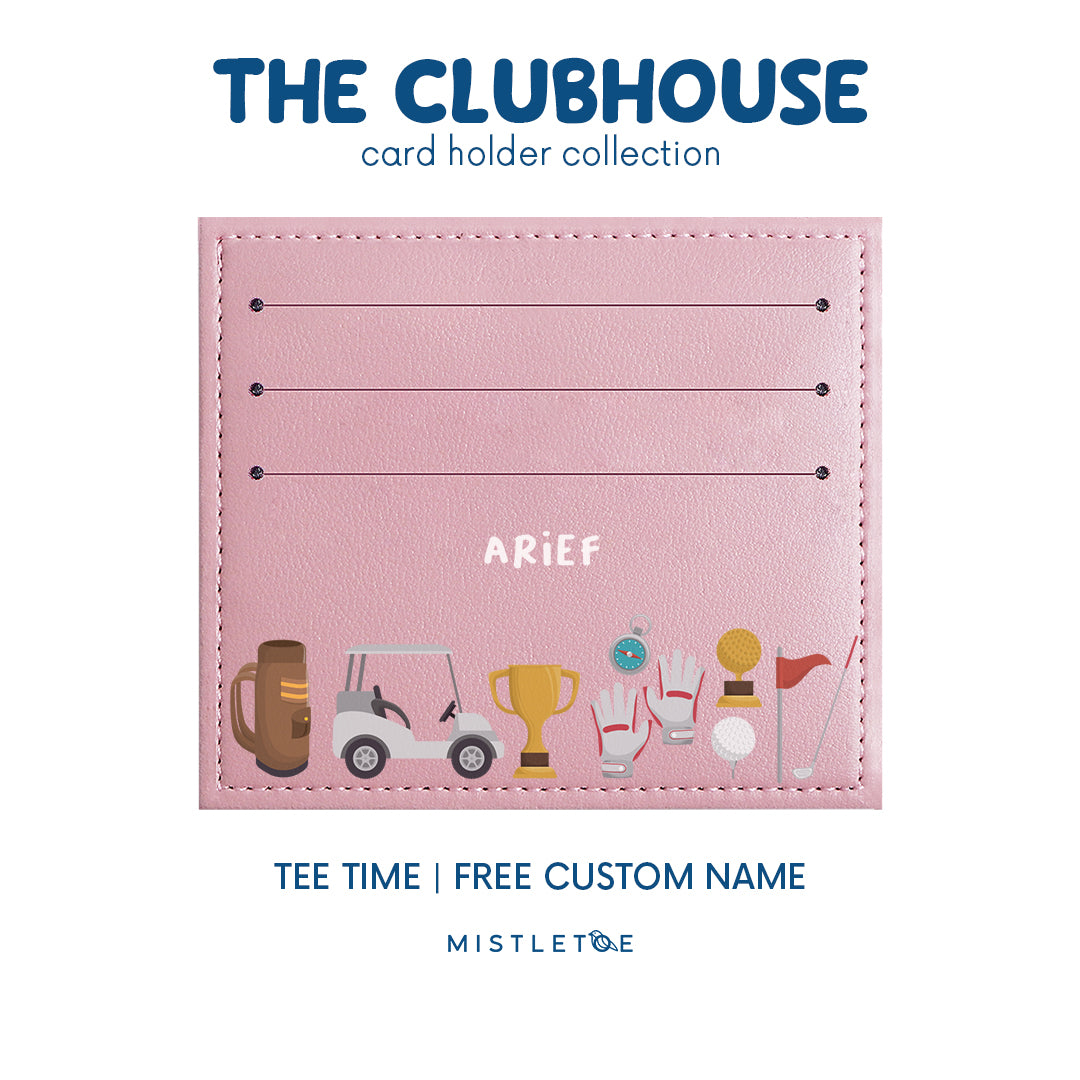 Tee Time - Card Holder