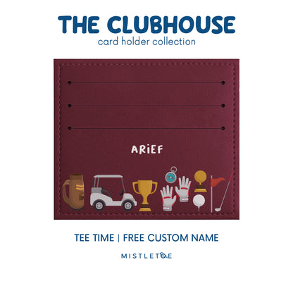 Tee Time - Card Holder