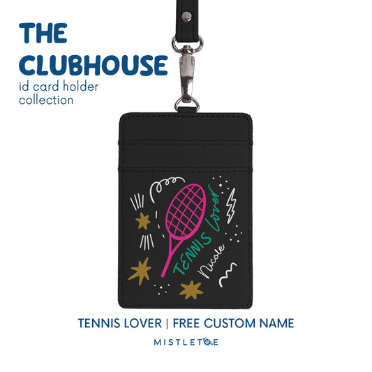 Tennis Lover - ID Card Holder | Lanyard
