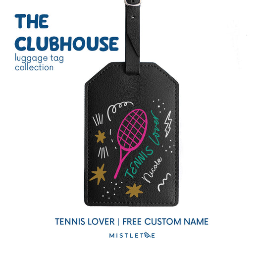 Tennis Lover - Luggage Tag