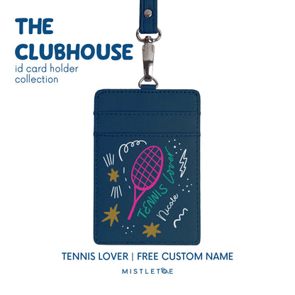 Tennis Lover - ID Card Holder | Lanyard