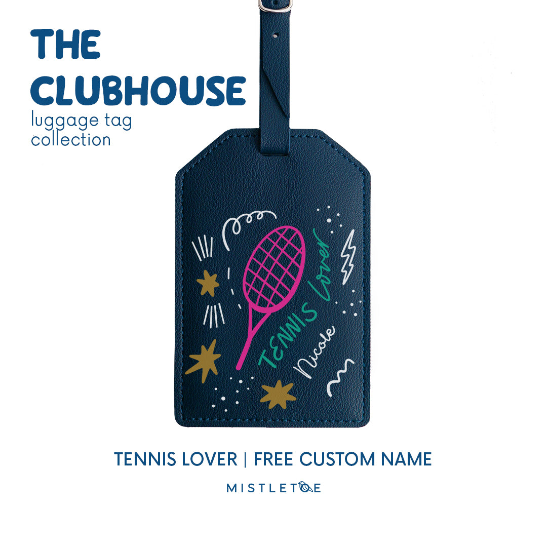 Tennis Lover - Luggage Tag