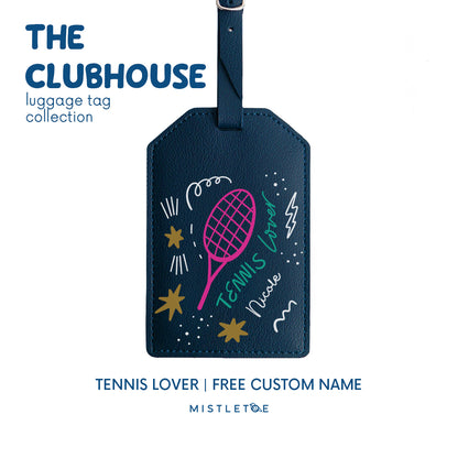 Tennis Lover - Luggage Tag