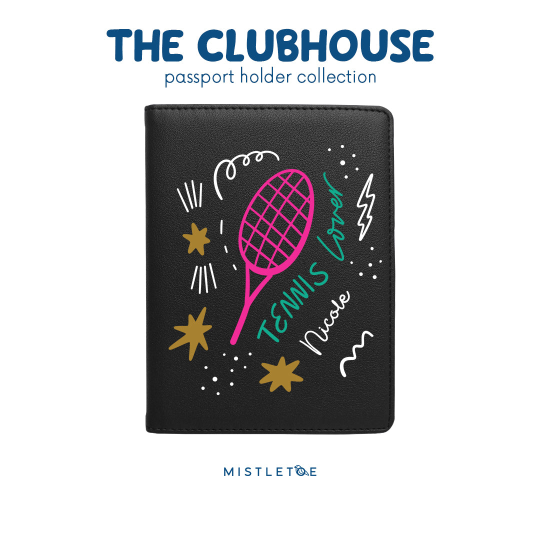 Tennis Lover - Passport Holder