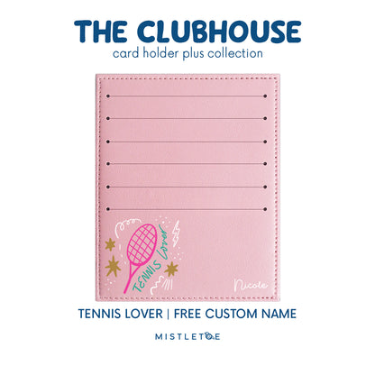 Tennis Lover - Card Holder Plus