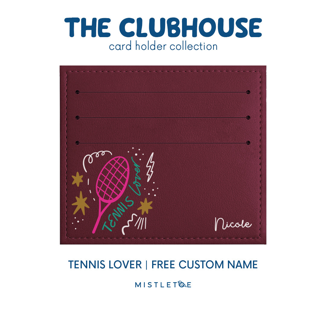 Tennis Lover - Card Holder