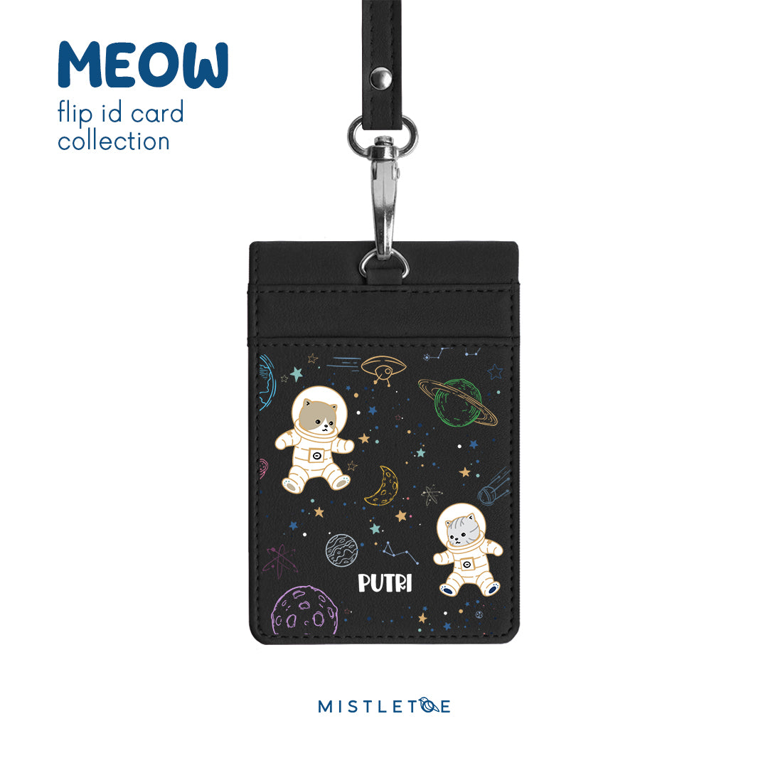 The Space Kitties - Flip ID Card | Lanyard