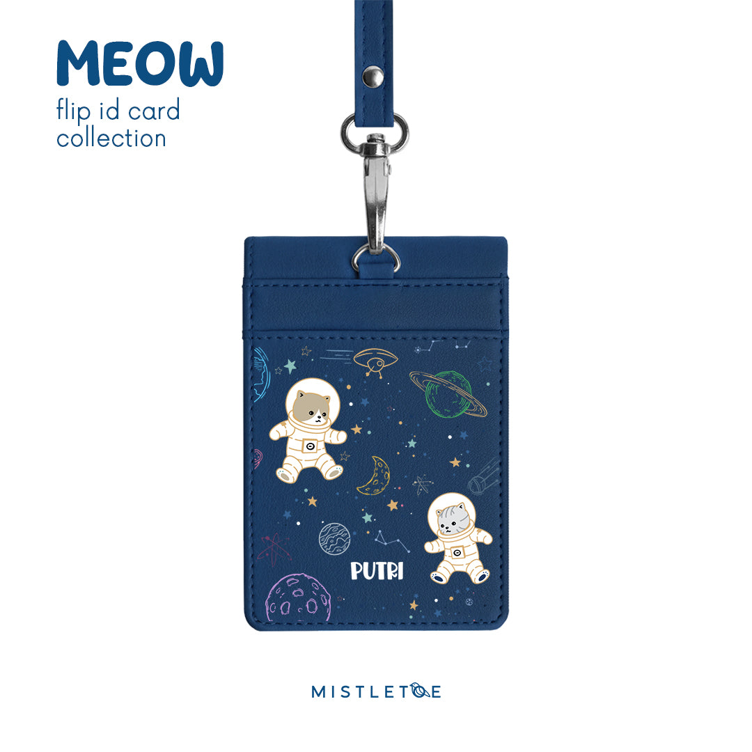 The Space Kitties - Flip ID Card | Lanyard