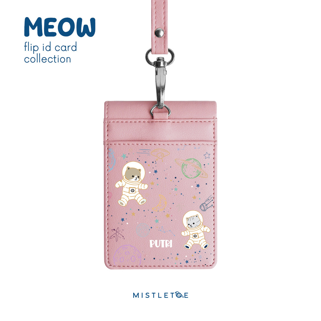 The Space Kitties - Flip ID Card | Lanyard