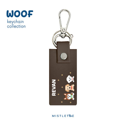 Three Woofketeers - Keychain