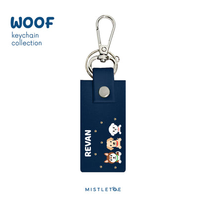 Three Woofketeers - Keychain