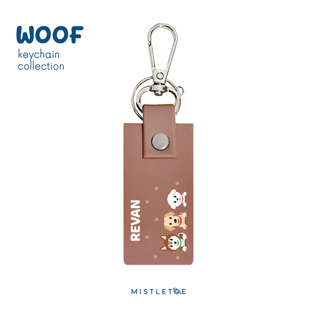 Three Woofketeers - Keychain