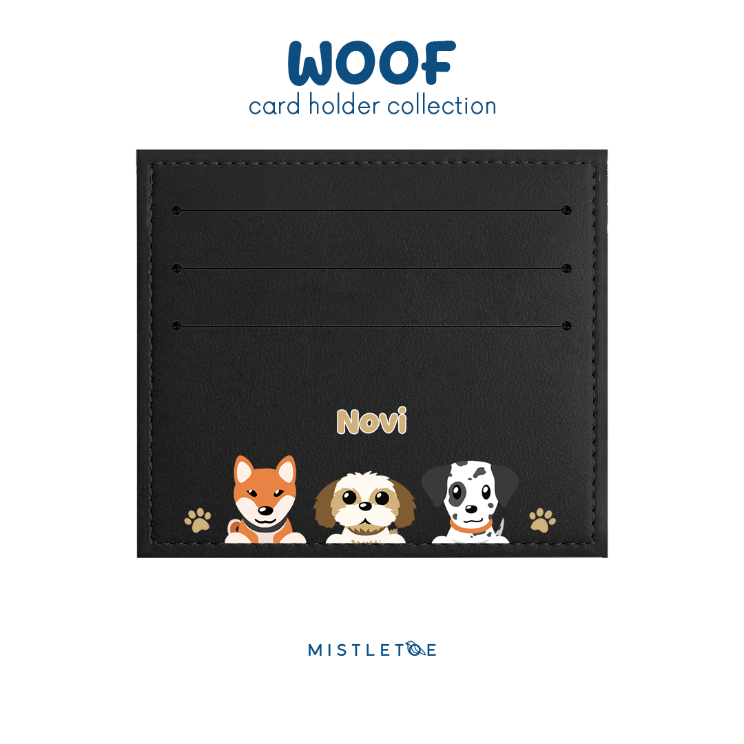 Three Woofketeers - Card Holder