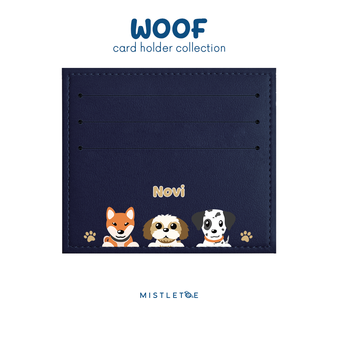 Three Woofketeers - Card Holder