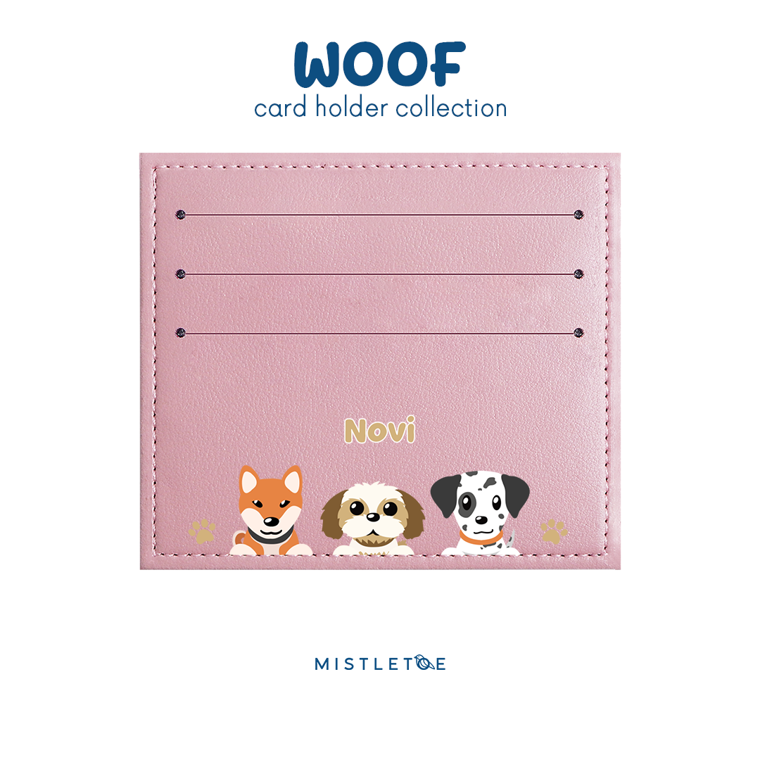 Three Woofketeers - Card Holder