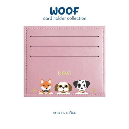 Three Woofketeers - Card Holder