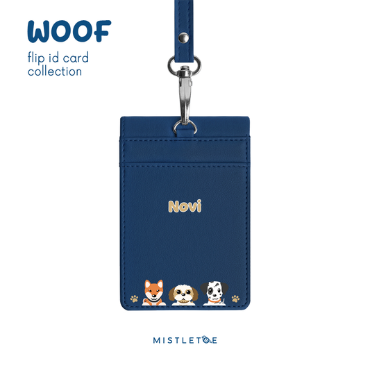 Three Woofketeers - Flip ID Card | Lanyard