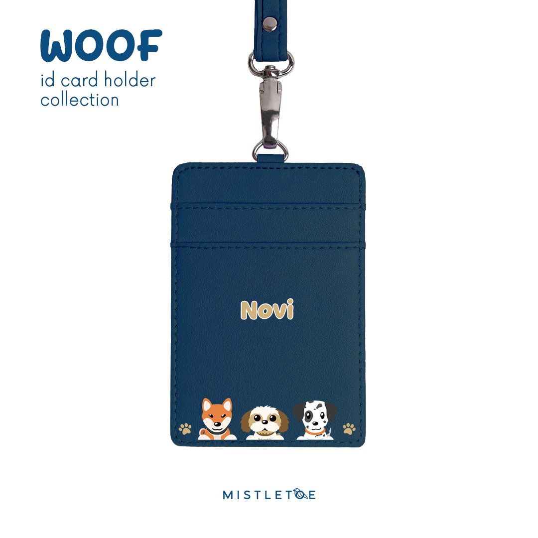 Three Woofketeers - ID Card Holder | Lanyard