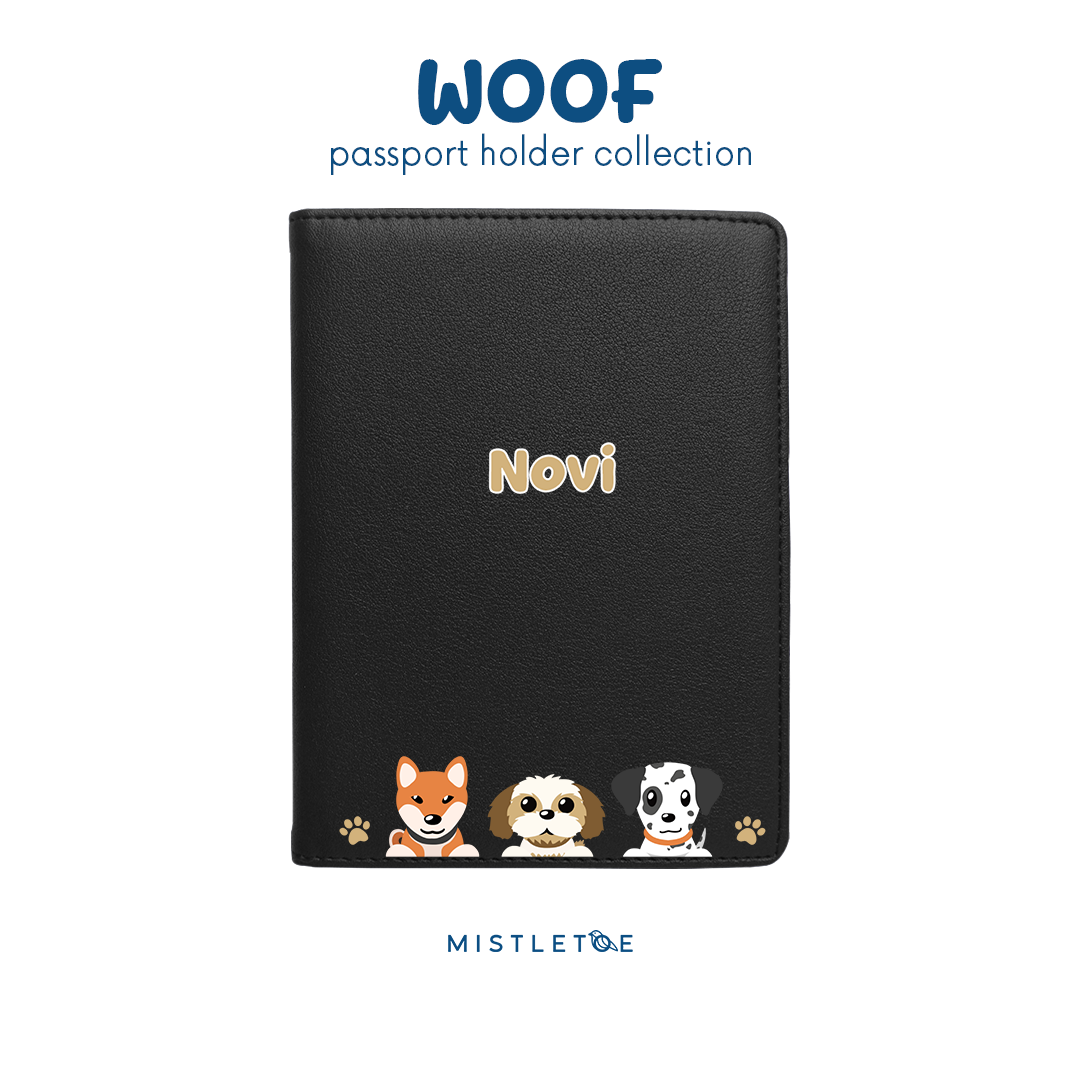 Three Woofketeers - Passport Holder
