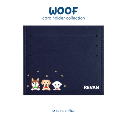 Three Woofketeers v2 - Card Holder