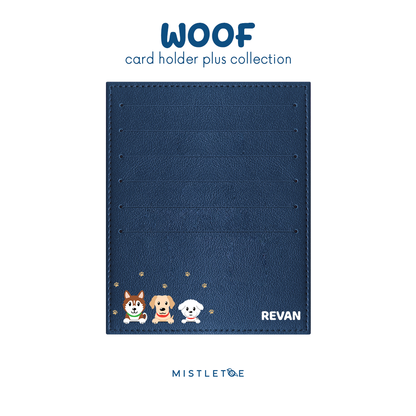 Three Woofketeers v2 - Card Holder Plus