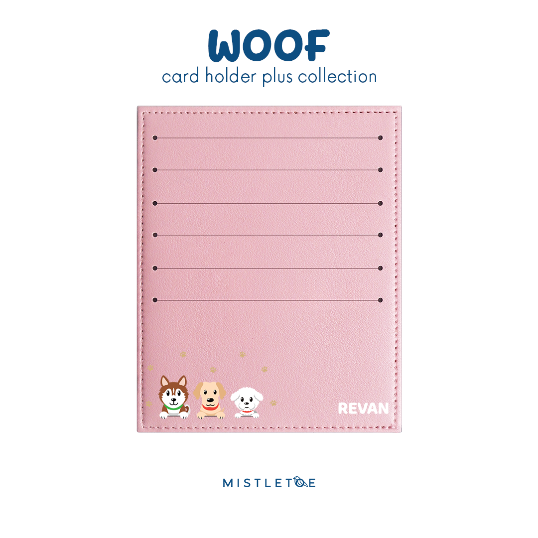 Three Woofketeers v2 - Card Holder Plus