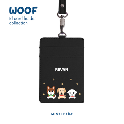 Three Woofketeers V2 - ID Card Holder | Lanyard