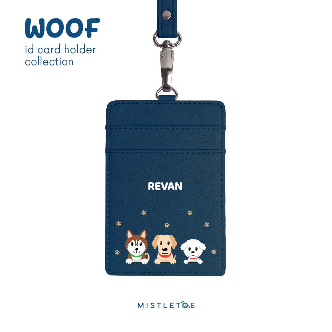 Three Woofketeers V2 - ID Card Holder | Lanyard