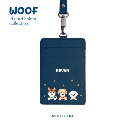 Three Woofketeers V2 - ID Card Holder | Lanyard