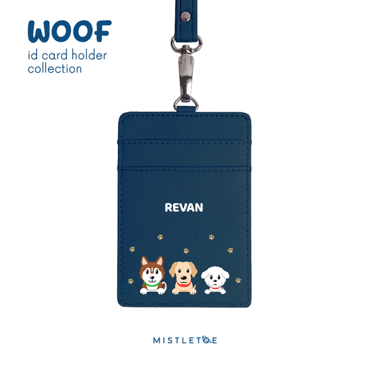 Three Woofketeers V2 - ID Card Holder | Lanyard